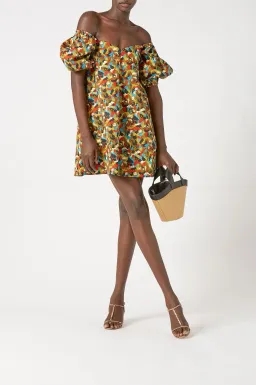 Scanlan Theodore Trapeze Mini Dress Print Size 8 for rent on The Volte - image 1