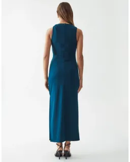 Calia Collection Damiana Midi Dress Teal Size AU 8 for rent on The Volte - image 4