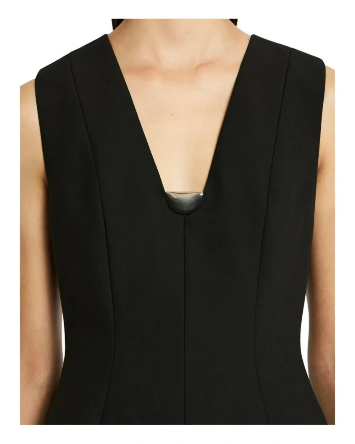 Sass & Bide Motion Mini Dress Black Size AU 8 - Image 4