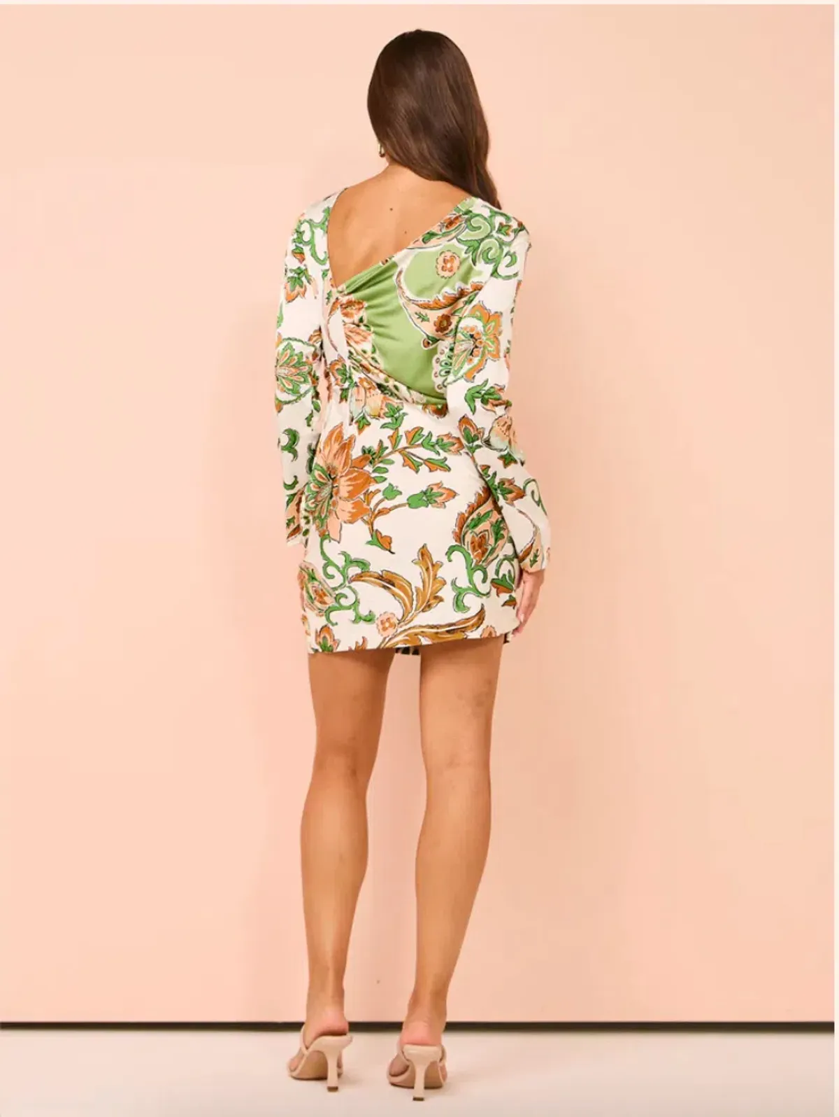 One Fell Swoop Avignon Mini Dress Romani Print Size 8 - Image 2