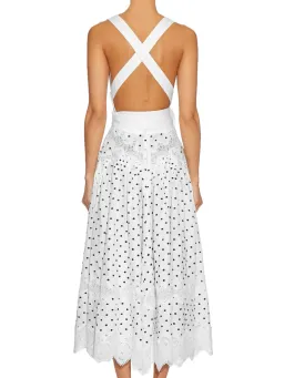 Zimmermann Empire Polka-Dot Dress White Size 0 / AU 8 for rent on The Volte - image 3