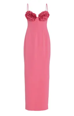 Rachel Gilbert Margot Gown Pink Size 3/AU12 for rent on The Volte - image 4