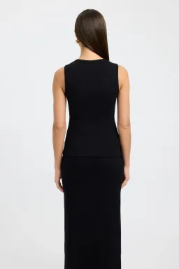 Kookai Bec Button Tank Size 36 and Carter Maxi Skirt Size 36 Set Black for rent on The Volte - image 2