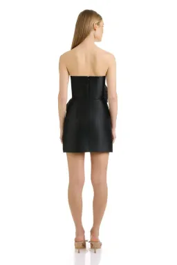 Eliya The Label Nola Mini Dress Black Size M / AU 10 for rent on The Volte - image 3
