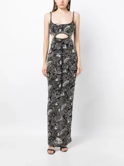 Rachel Gilbert Piper Embellished Gown Black/Silver Size AU 8 for rent on The Volte - image 1