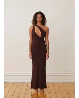 Arcina Ori Jada Dress Brown Size XS / AU 6 for rent on The Volte - image 1