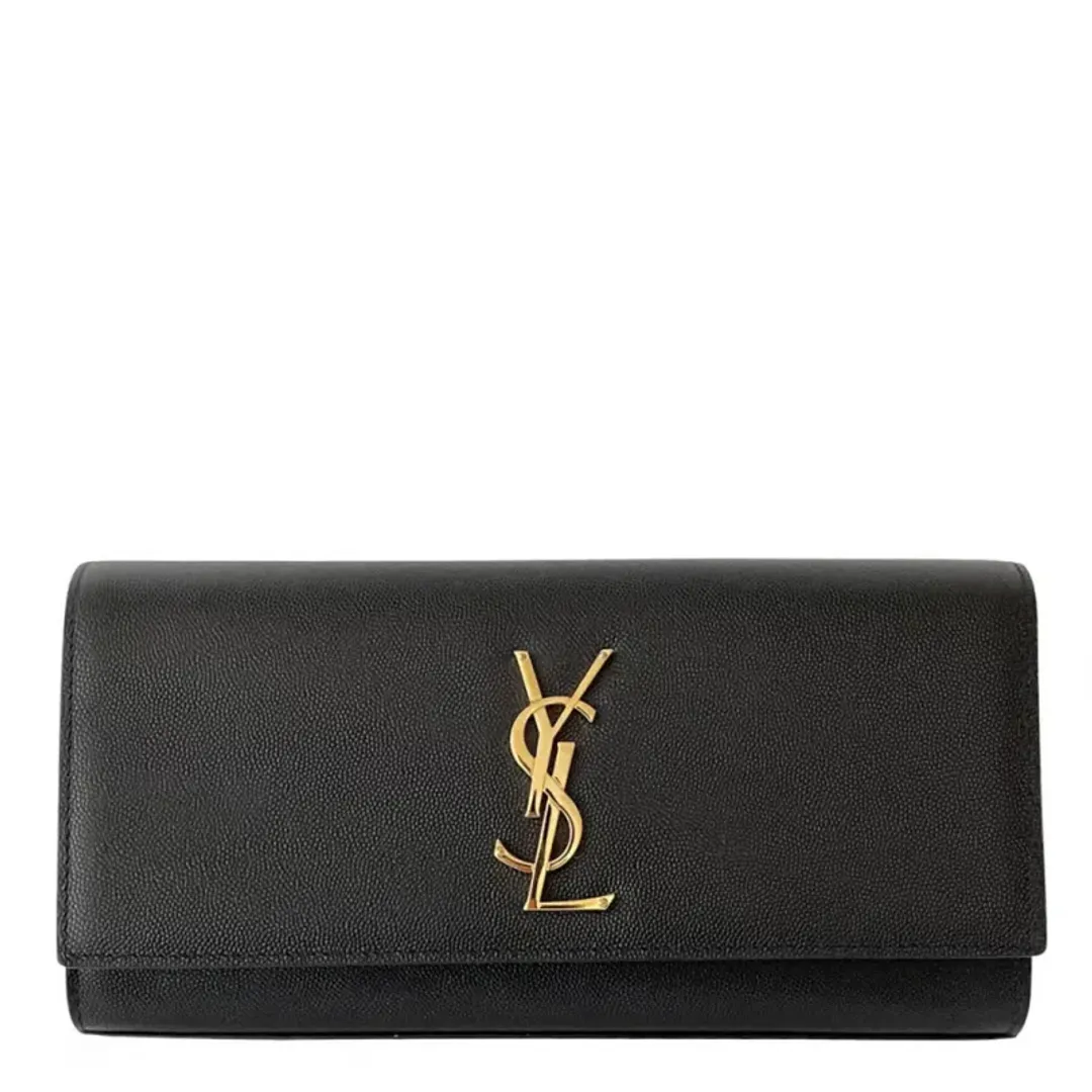 YSL Kate Black Clutch for rent on The Volte - main image