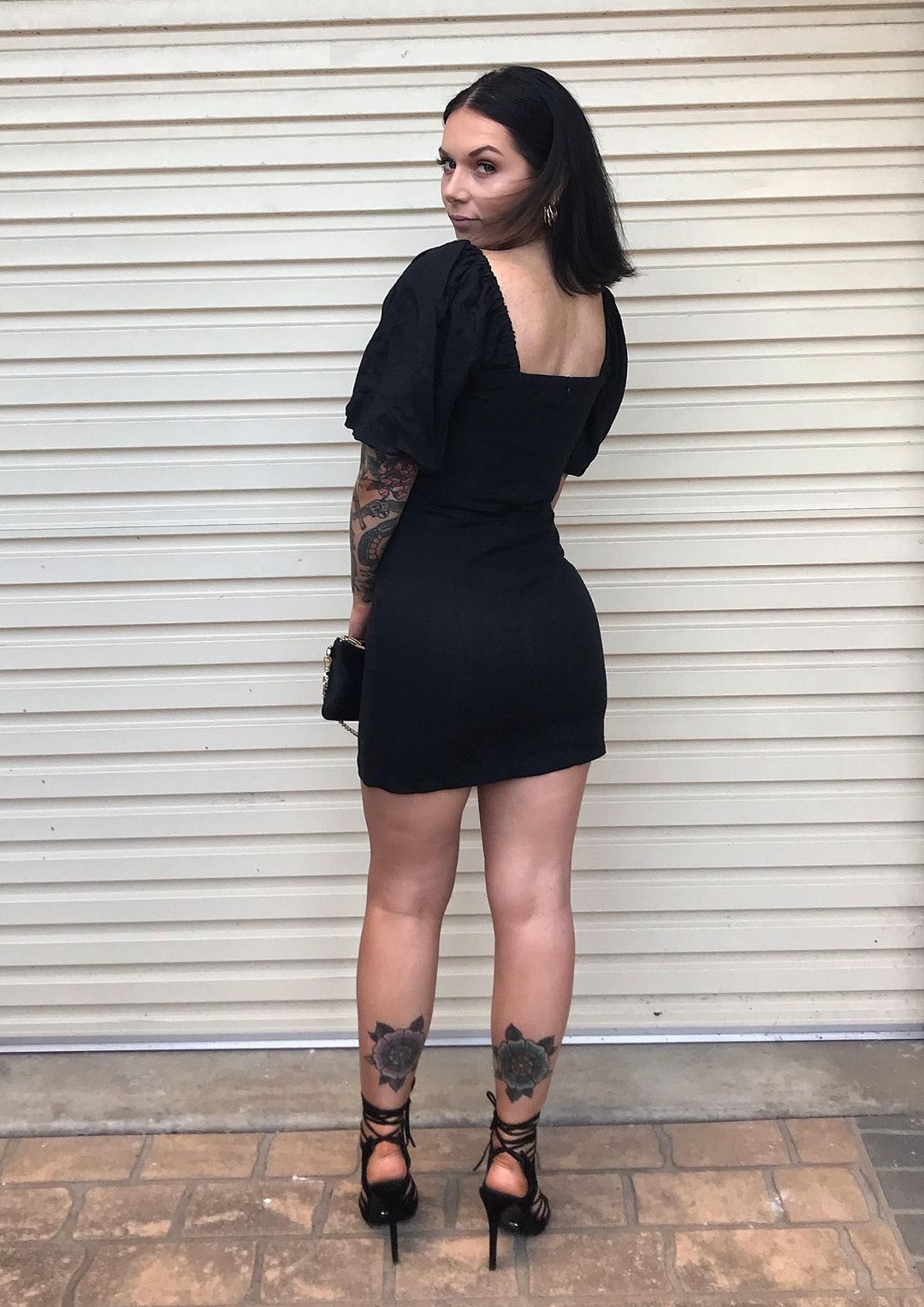 Bec & Bridge Love Addiction Mini Dress Black Size AU 6 for rent on The Volte - main image