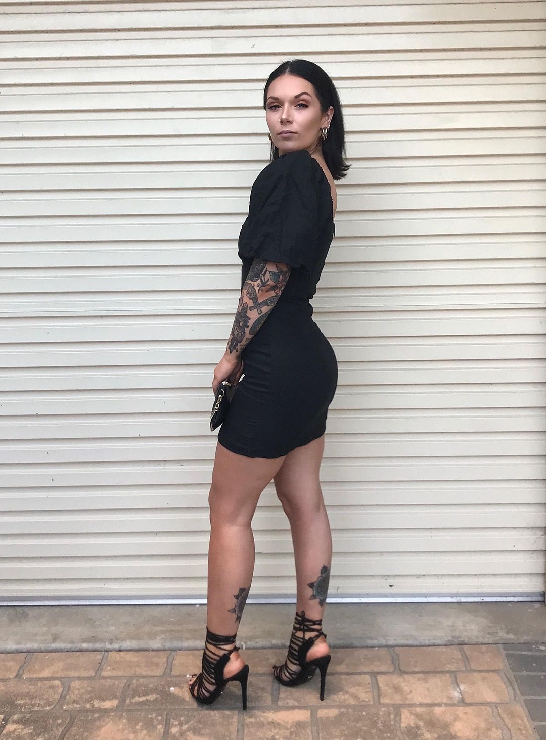 Bec & Bridge Love Addiction Mini Dress Black Size AU 6 for rent on The Volte - main image