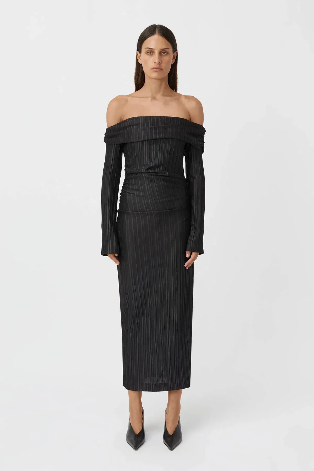 Camilla And Marc Shaw Strapless Dress In Black Size 8 / AU 8 - Image 1