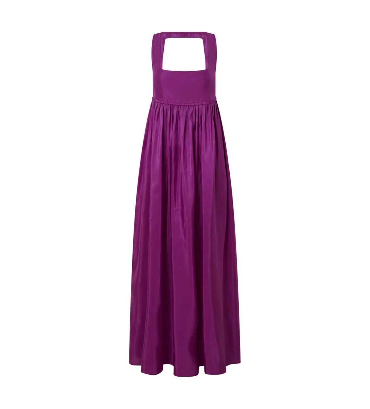 Oroton Strappy Maxi Sundress in Magenta Size 12 - Image 4