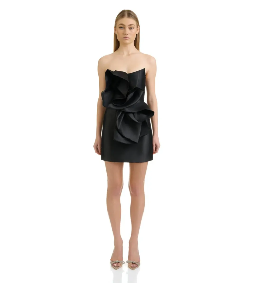 Eliya The Label Nola Mini Dress Black Size 6/XS for rent on The Volte - main image