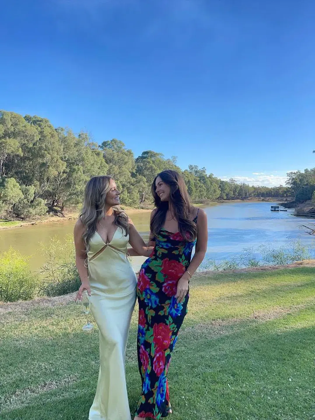 Natalie Rolt Iris Maxi Gown Lemon Size 1 = Size 8 for rent on The Volte - main image