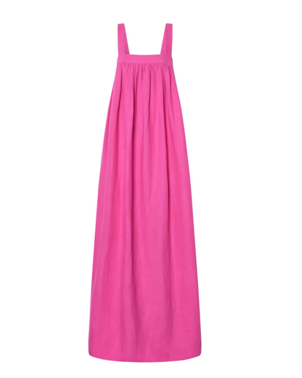 Oroton Bow Detail Sundress Fuchsia Pink Size AU 14 - Image 3