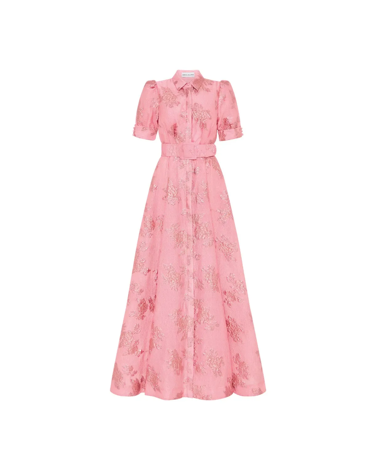 Rebecca Vallance Annette Button Gown Pink Size AU 10 - Image 5