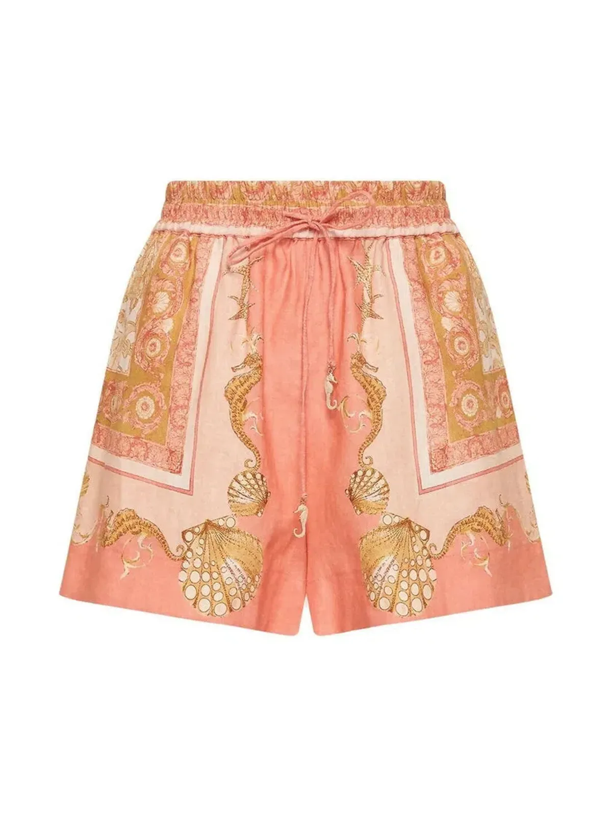 Alemais Ursula Shirt and Short Set Pink Size AU 14 - Image 5