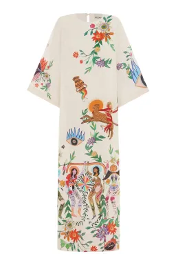 Alemais Meagan Midi Dress Print Size AU 16 for rent on The Volte - image 6