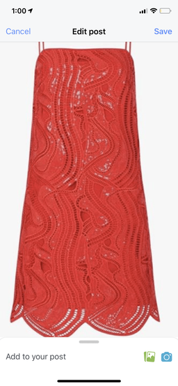 Sass and Bide Red dress Size 10 for rent on The Volte - image 1