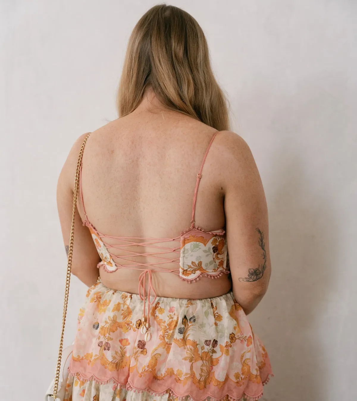 Zimmermann Laurel Frill Midi Dress Floral Size 4 / AU 12-14 - Image 4