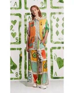 Alemais Rummy Shirt and Pant Set Multi Size AU 16 for rent on The Volte - image 1