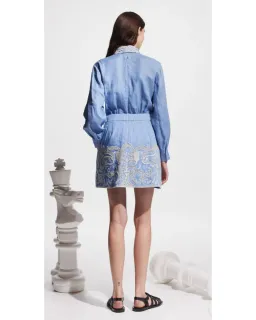 Alemais Arion Mini Dress Print Size AU 14 for rent on The Volte - image 3