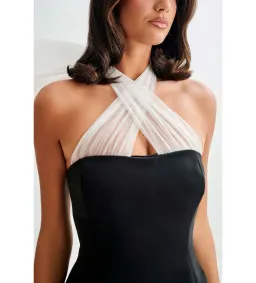 Meshki Mini Tulle Dress Black Size 4 for rent on The Volte - image 2