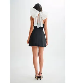 Meshki Mini Tulle Dress Black Size 4 for rent on The Volte - image 3