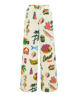 Alemais Samaki Crop Top and Pants Print Size AU 14 for rent on The Volte - image 5