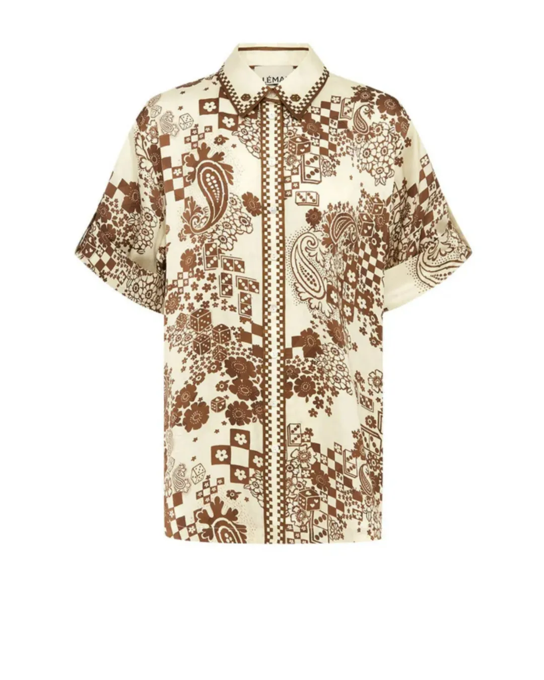 Alemais Vinnie Shirt and Pants Set Print Size AU 16 for rent on The Volte - main image