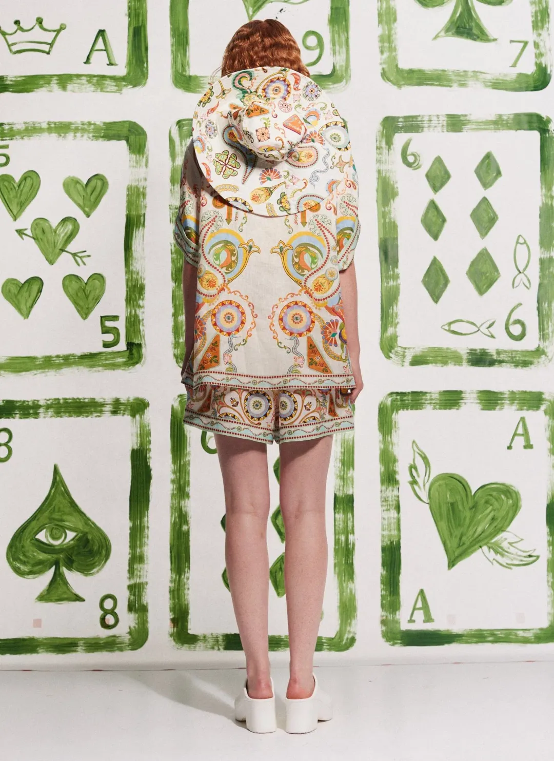 Alemais Pinball Linen Shirt and Short Set Multi Size 16 for rent on The Volte - main image