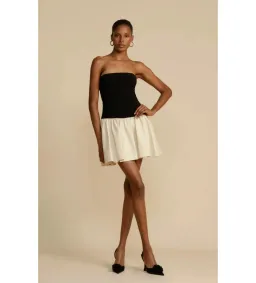 Arcina Ori Celine Dress Black / White Size 6 for rent on The Volte - image 1