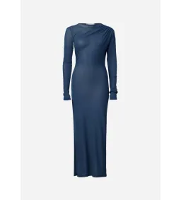 Viktoria and Woods Lovestruck Midi Dress in Blue Size 1/AU 8 for rent on The Volte - image 5