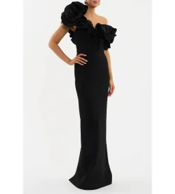Rebecca Vallance Ella Gown Black Size 6 for rent on The Volte - image 3