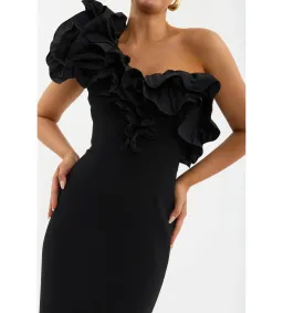 Rebecca Vallance Ella Gown Black Size 6 for rent on The Volte - image 5