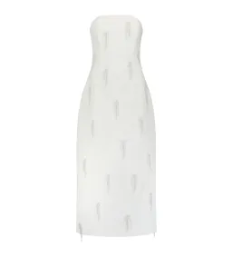 Odd Muse The Ultimate Muse Embellished Midi Dress White Size 12/L for rent on The Volte - image 4