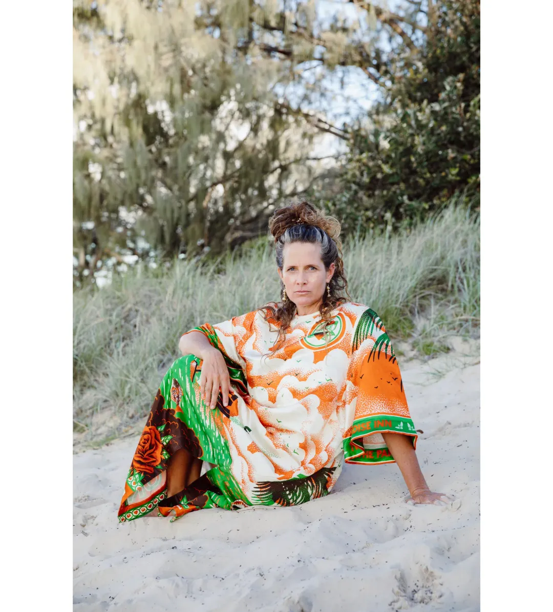 Alemais Bungalow Midi Dress Multi Size 16 for rent on The Volte - main image