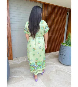 Alemais Velma Shirt Dress Green Size 14 for rent on The Volte - image 2