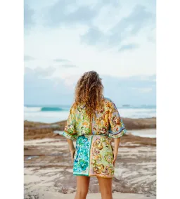 Alemais Dreamer Mini Dress Multi Print Size 16 for rent on The Volte - image 3