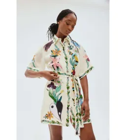 Alemais Meagan Mini Dress Print Size 16 for rent on The Volte - image 1