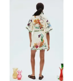 Alemais Meagan Mini Dress Print Size 16 for rent on The Volte - image 2