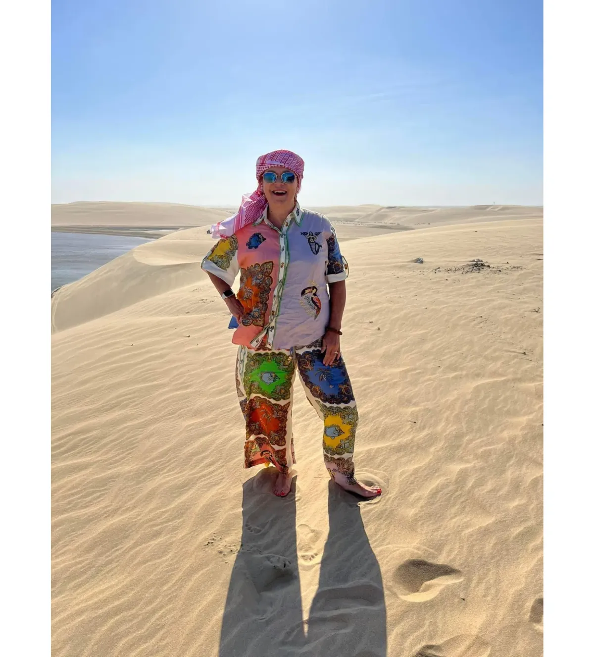 Alemais Troppo Trippy Shirt Size 12 and Pant Set Multi Size 14 - Image 3