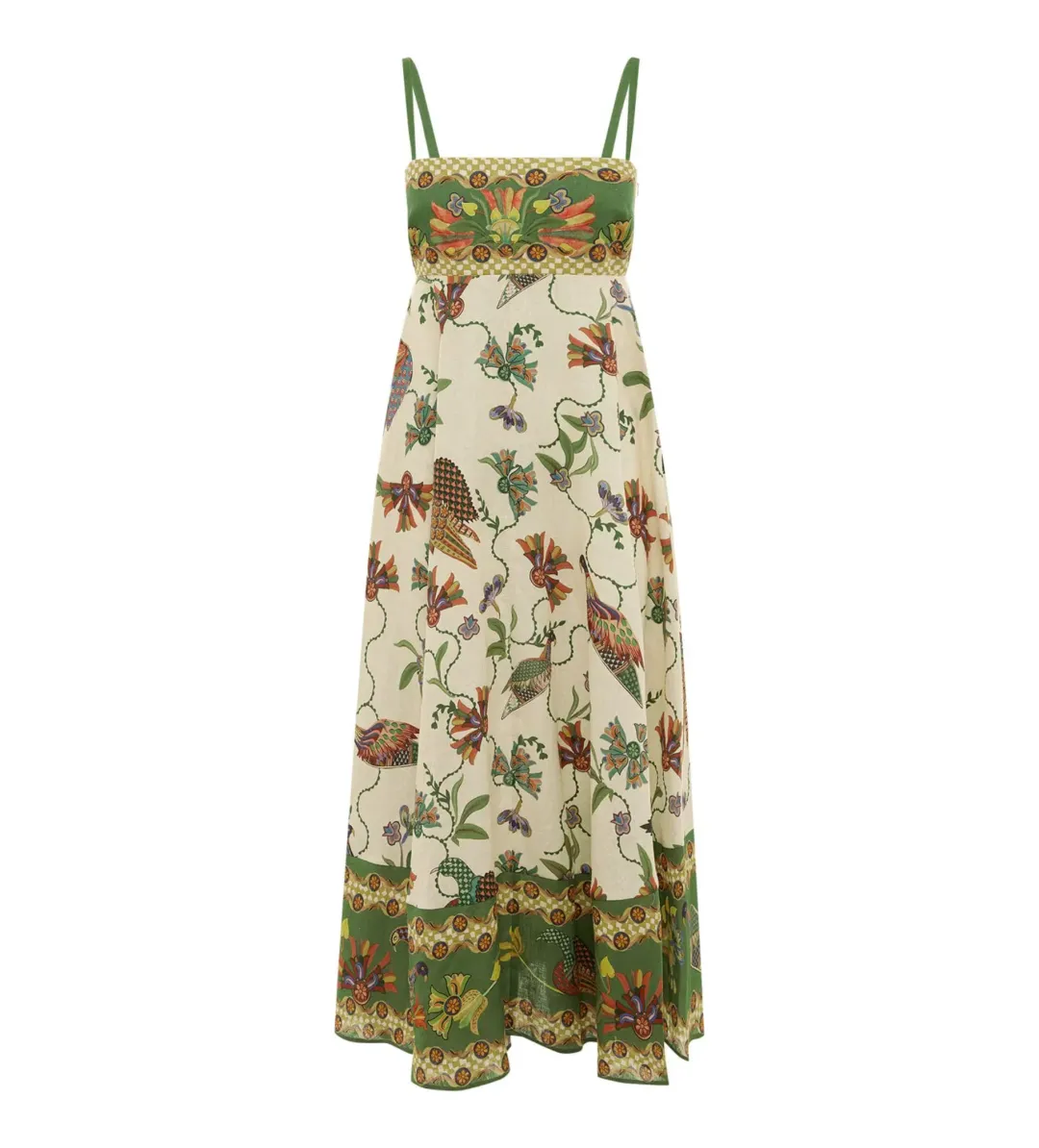 Alemais Birdie Sundress Print Size 16 for rent on The Volte - main image