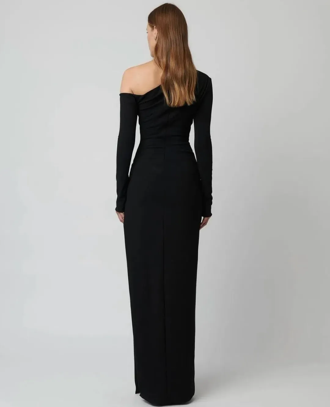 Effie Kats Cayley Gown Black Size 8 for rent on The Volte - main image