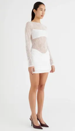 Benni Yana Lace Mini Dress AU 6 for rent on The Volte - image 2