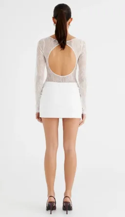 Benni Yana Lace Mini Dress AU 6 for rent on The Volte - image 4