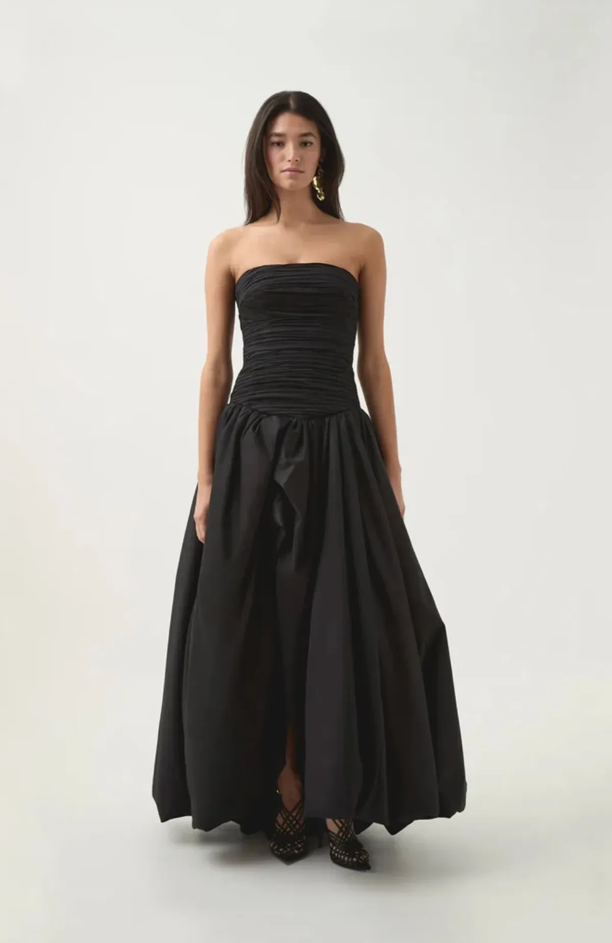 AJE Violette Bubble Hem Maxi Dress AU 8 - Image 1