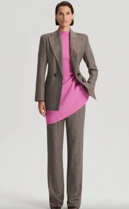 Scanlan Theodore Crepe Knit Peplum Dress AU 8 for rent on The Volte - image 1