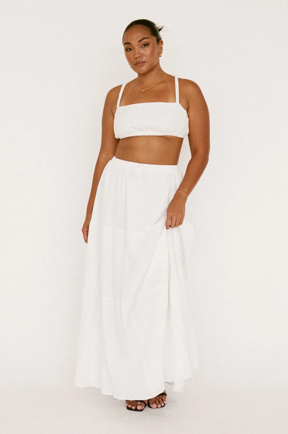 Sabo Skirt Nixie Set White Size 6 for rent on The Volte - main image