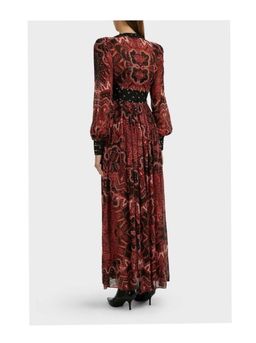 Thurley ‘Dina’ V Neck Crepe Maxi Dress - size 8 for rent on The Volte - image 4