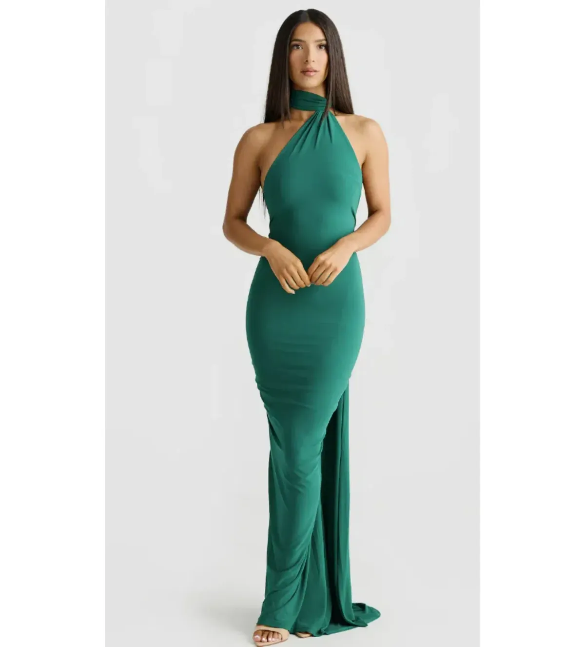 Mélani Constantina Gown Green Size 6 - Image 1